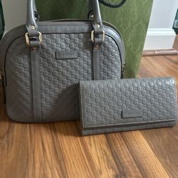 Gucci Bag, And Gucci Wallet 