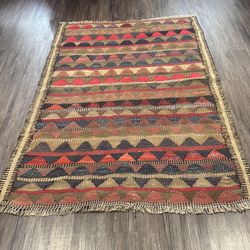 Vintage Persian handmade kilim rugs