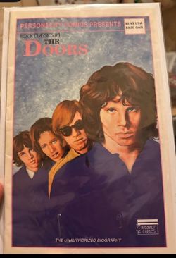 Jim Morrison- The doors Comic Book