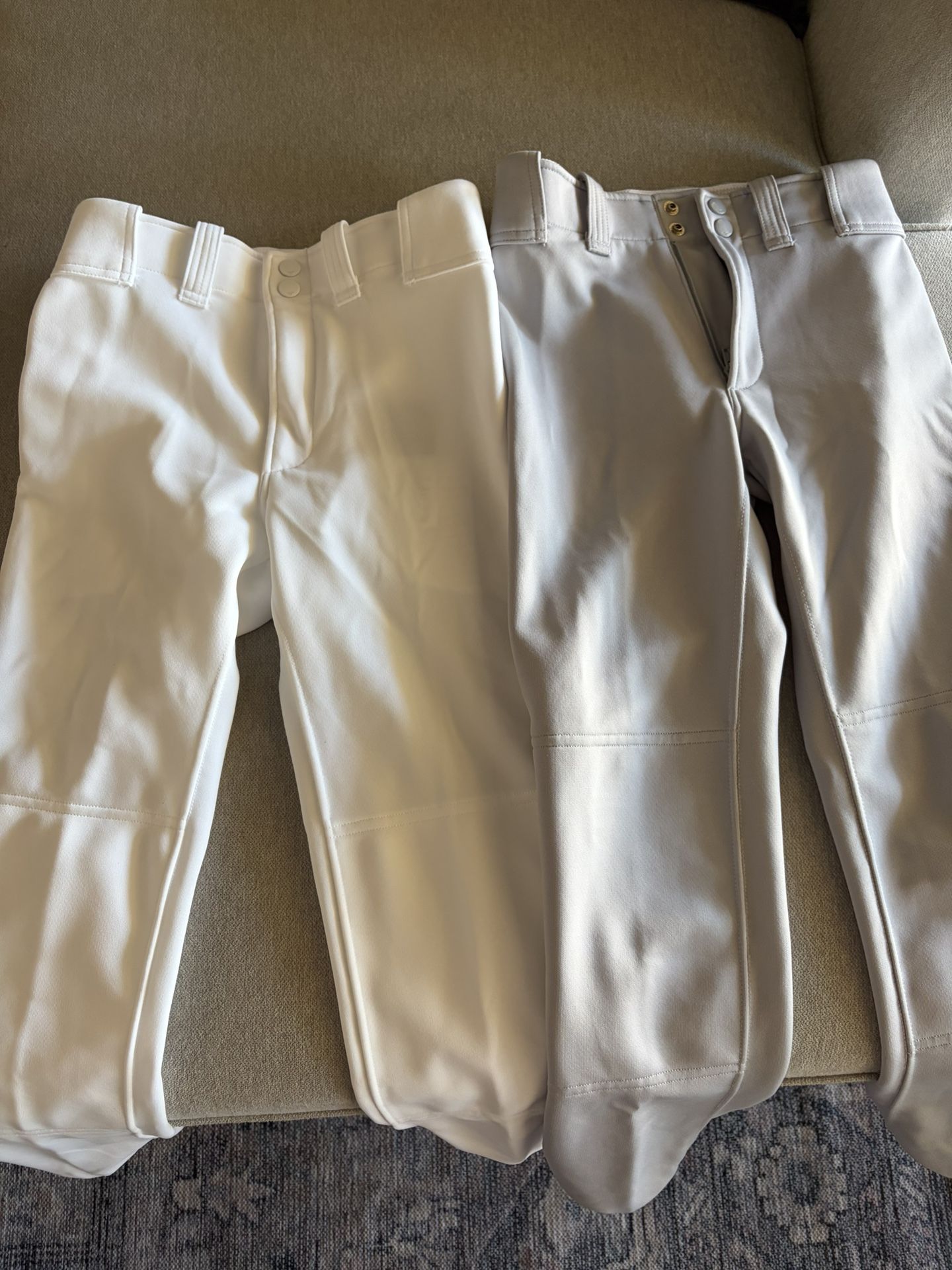 (2) Mizuno Performance Youth Large Baseball Pants