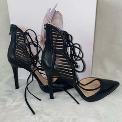 Jessica Simpson Cynessa Black Pumps 7.5