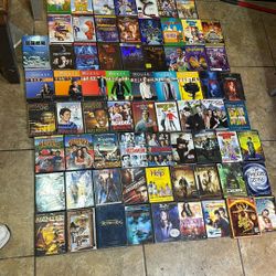 70 DVD And Blu-Ray Titles Over 100 Dvds In Well Kept Shape