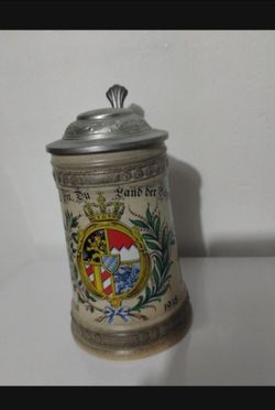 ALWE BEER STEIN MADE IN GERMANY, 30 OZ CAPACITY