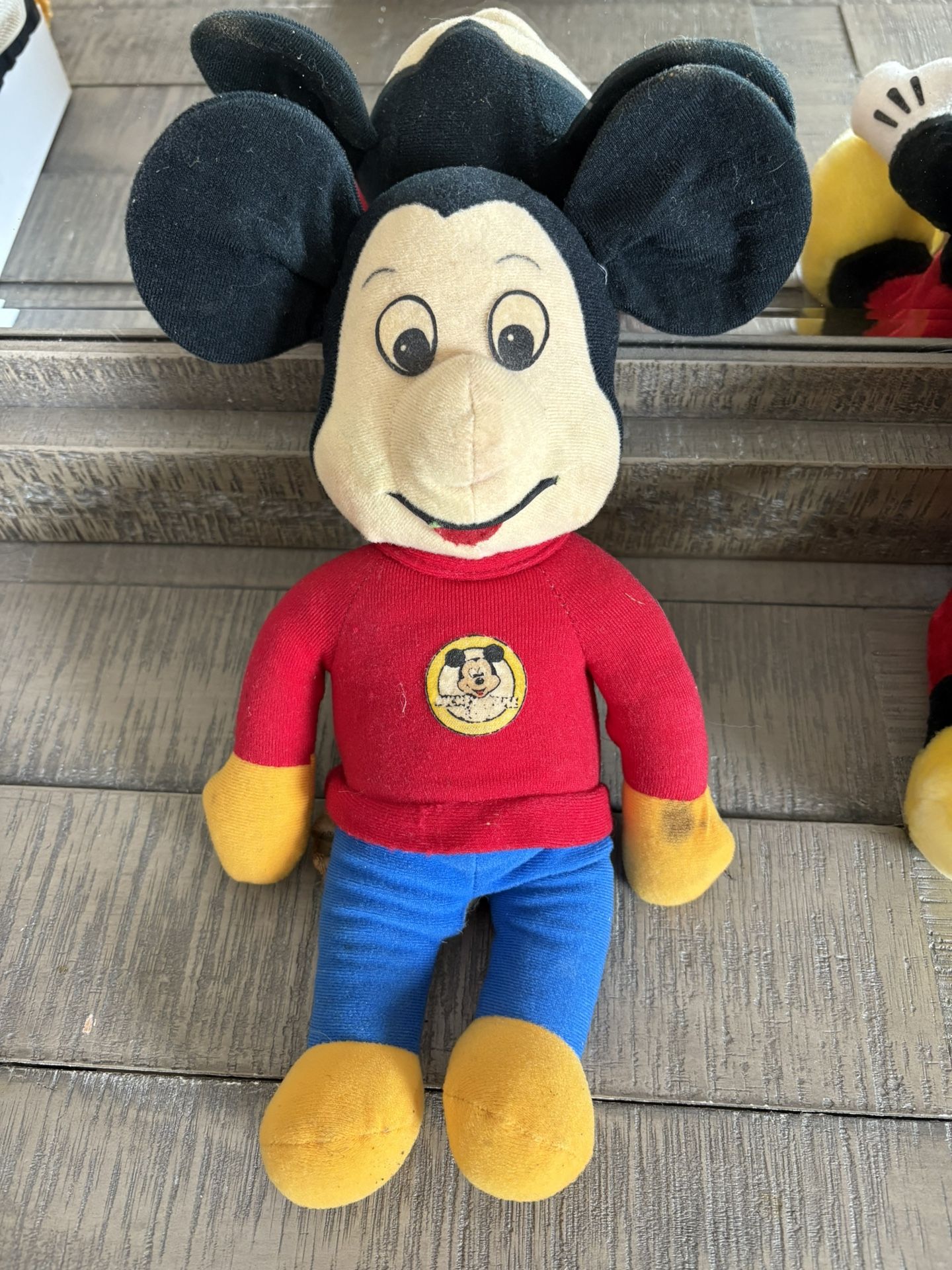 Vintage Disney, Beanie Baby Stuffed Animals. Mid 1970’s Early 80’s Beanie Babies