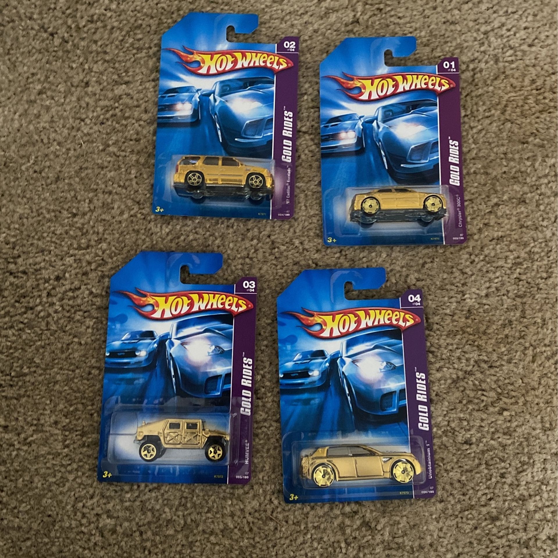 Hot Wheels Gold Rides