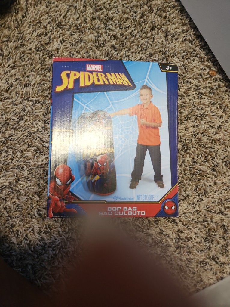 Spiderman Inflatable Punching Bag,