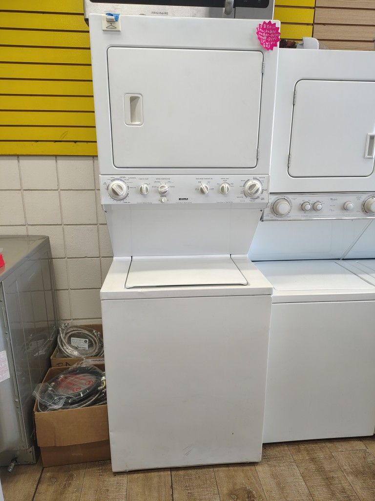 Kenmore 27"Wide Heavy Duty Washer Gas Dryer Super Larga CapacityI n Excellent Working Condition