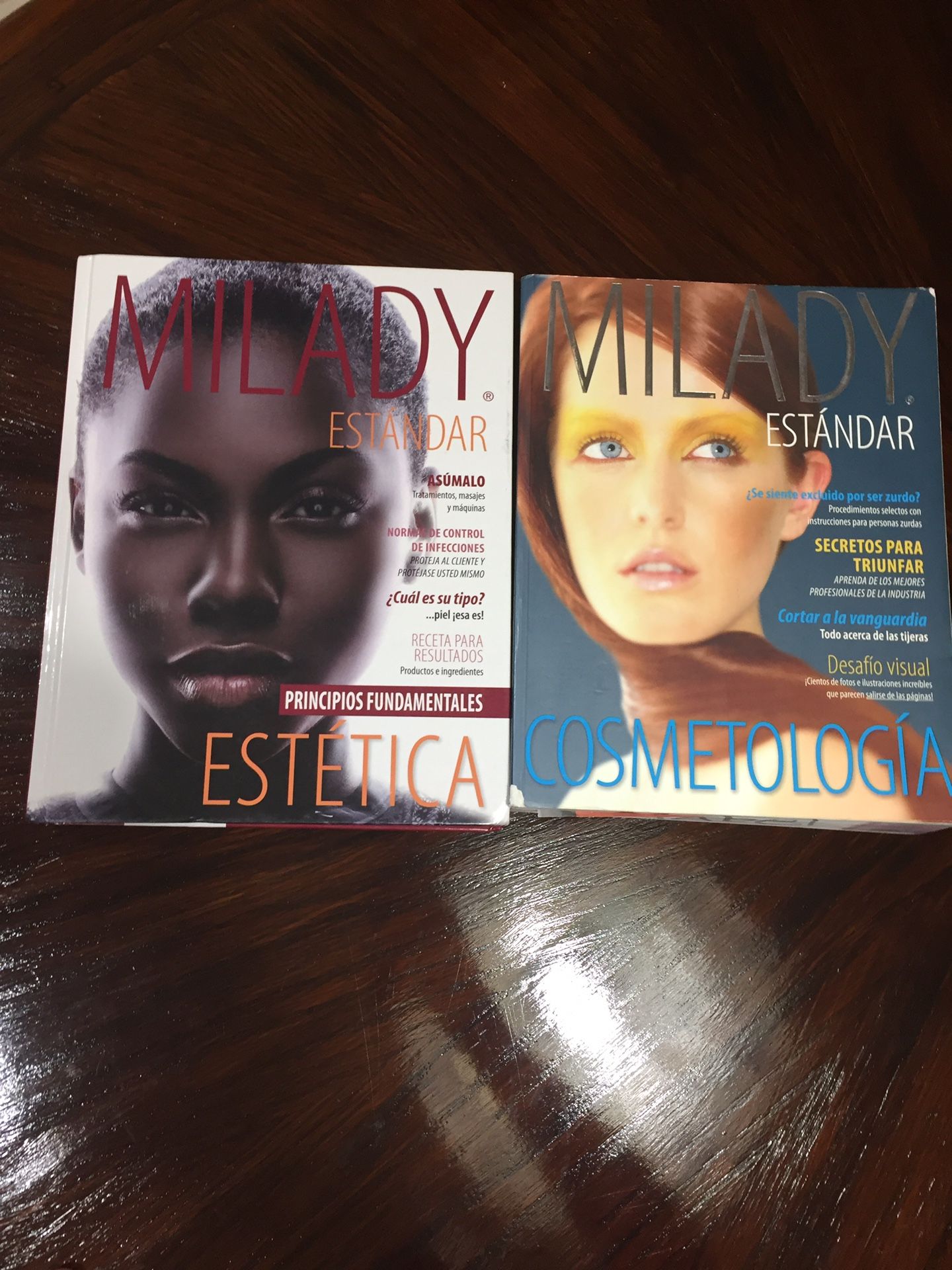 Libros milady estándar cosmetologia y facial estética estándar en español