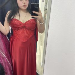 Red Prom Dress 