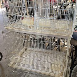 3 Cages For Birds 