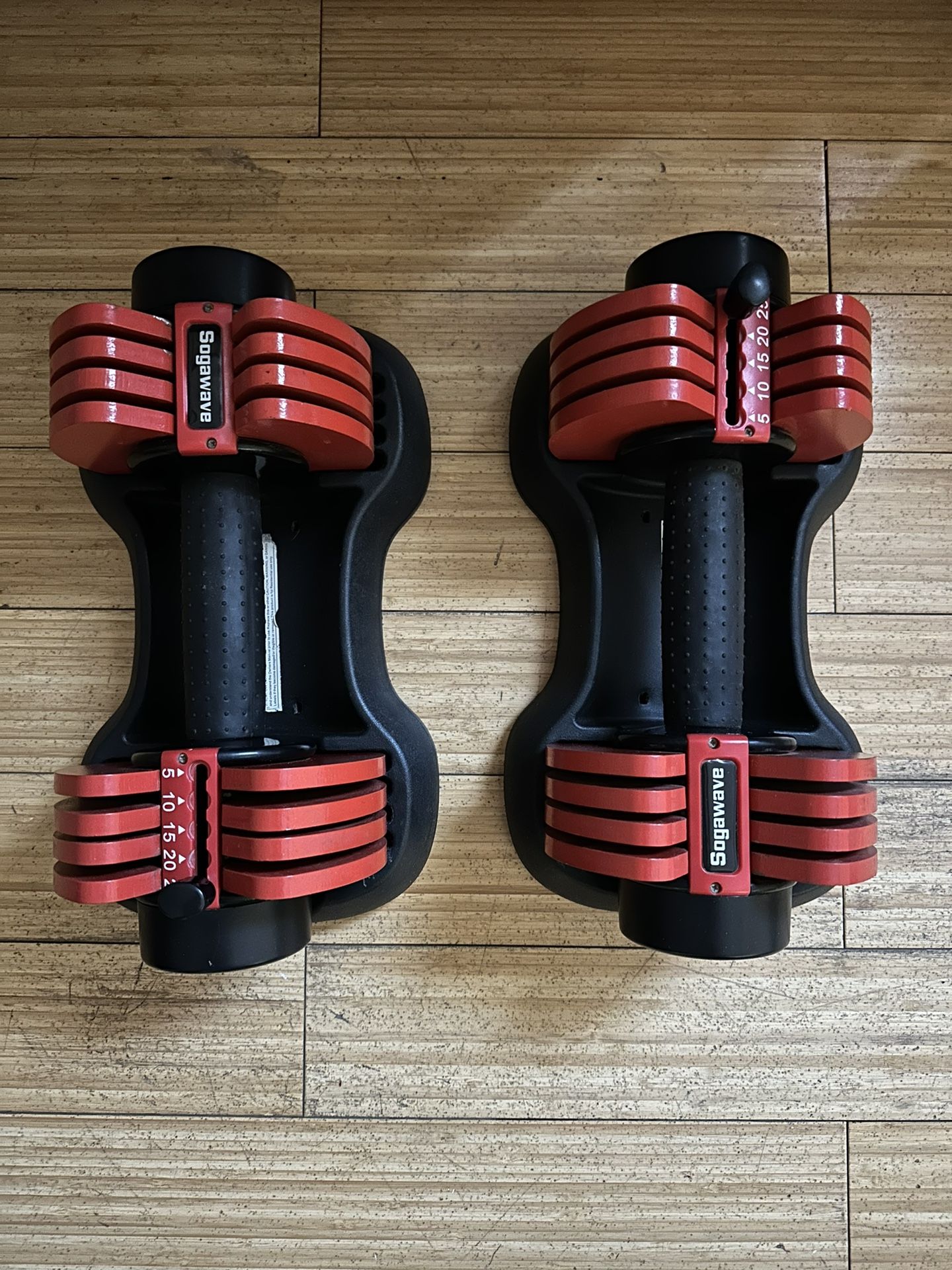 Adjustable Dumbbell set