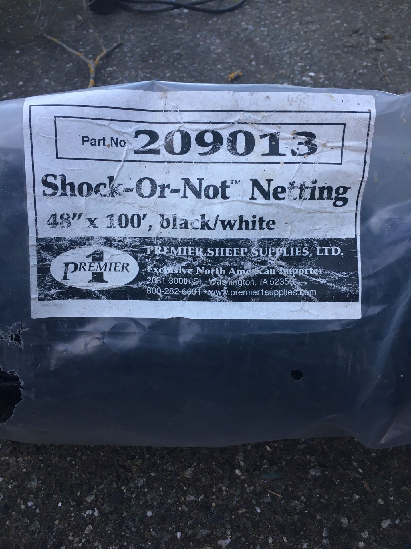 Shock-or-Not Poultry Netting 100'