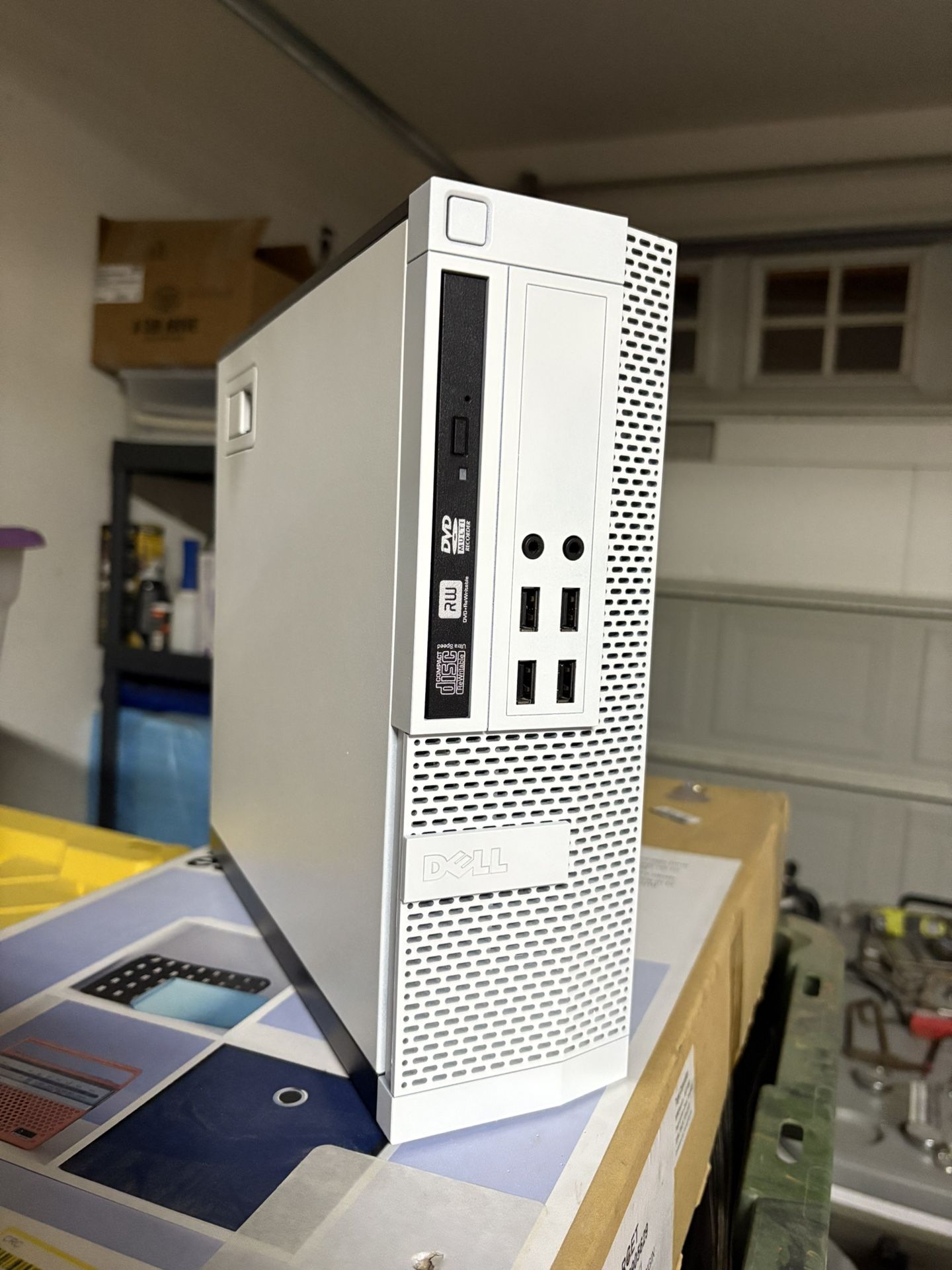 CUSTOM WHITE GAMING PC (TOWER ONLY), i5, 16GB RAM, WIN 11 PRO, PHOTOSHOP AND MORE!