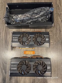 Pair of XFX Radeon HD 6870 Double Dissipation (DD) Graphics Cards with CrossFire Bridge