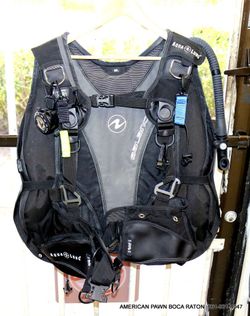 Aqua Lung Balance Scuba Diving BCD Buoyancy Compensator Vest Size ML