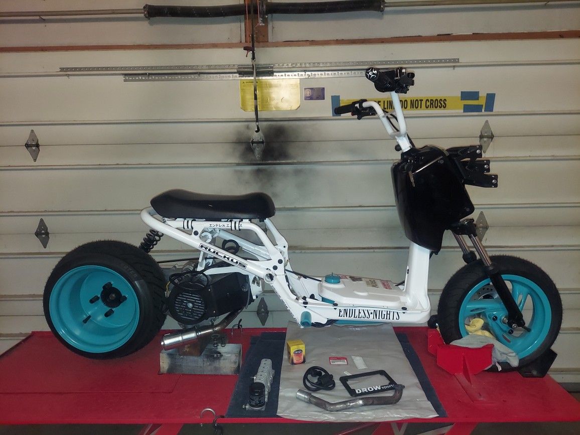 Custom HONDA Ruckus Scooter 150cc Swapped GY6 for Sale in Phoenix, AZ ...