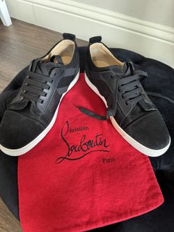Christian Louboutin Men Suede Sneakers Size 45 US 12