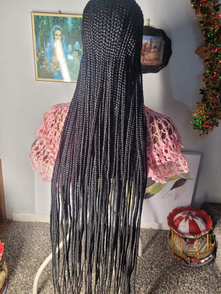 Hand Braided Wig