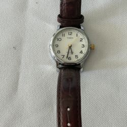 timex indiglo watch for women wr30m - Dark Brown