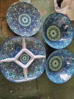 Melamine Serving Set