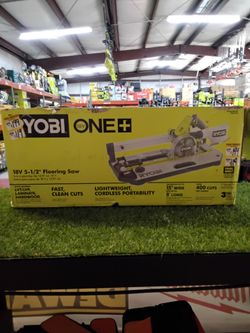 Ryobi 18V ONE+ 5-1/2" Flooring Saw