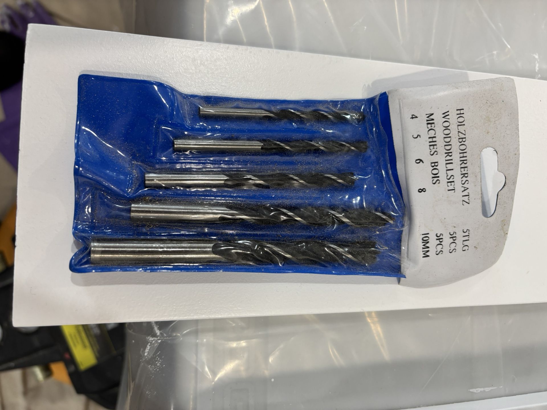 5 Pc Metric Wood Drill Bits