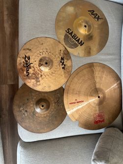 Mixed Cymbal Lot – Sabian, Zildjian, Paiste