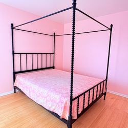 Queen Metal Canopy Bed By Kelly Clarkson