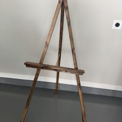 Wooden Sign Holder