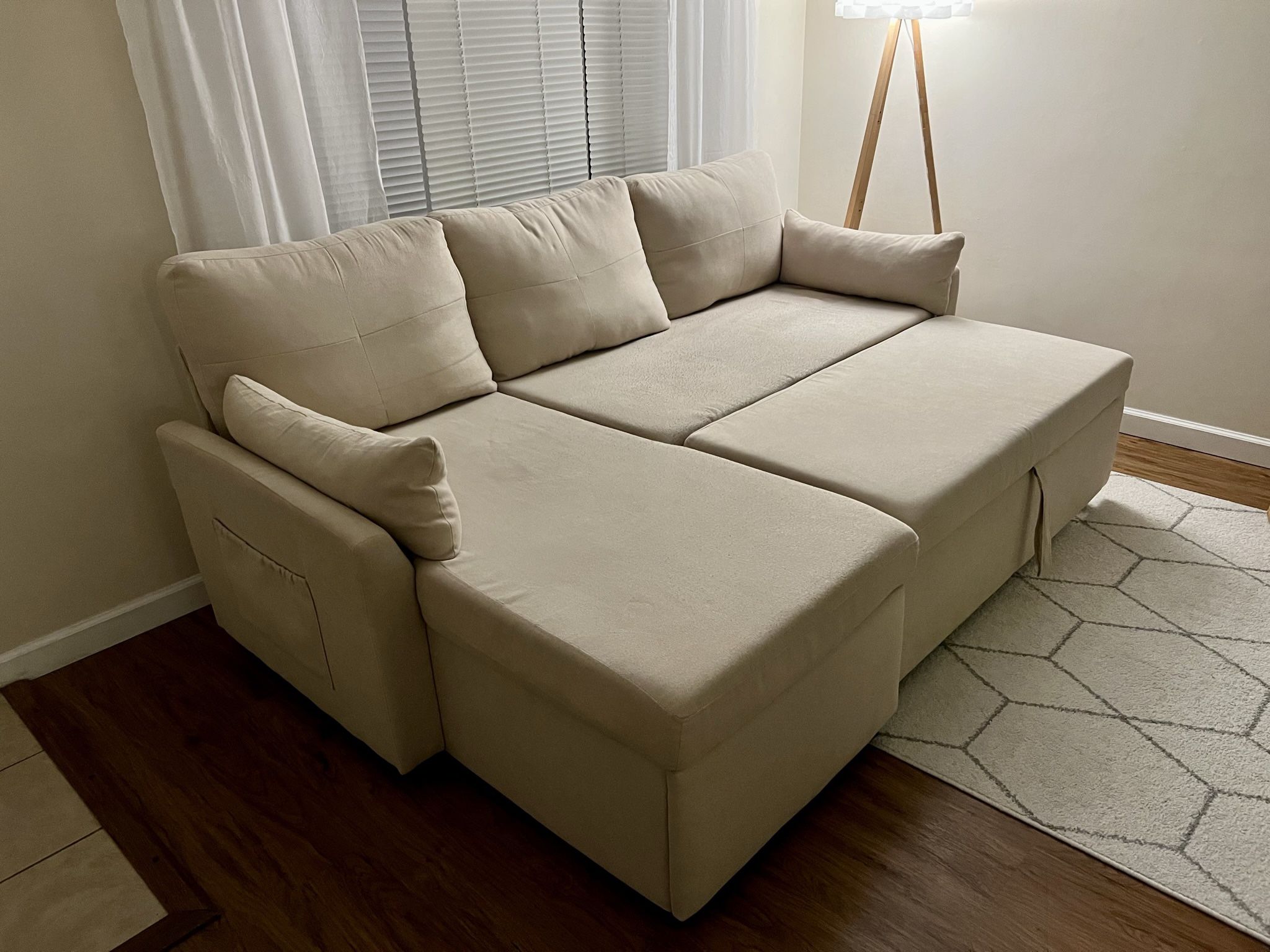 Sofa Sleeper Beige Color