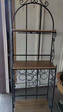 Kitchen wine rack