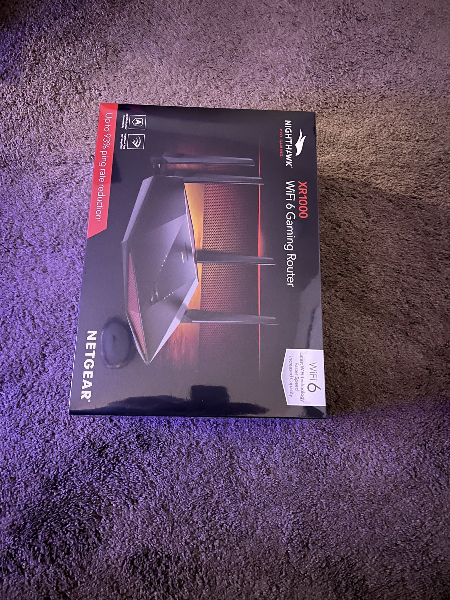 NETGEAR Nighthawk Pro XR1000 Gaming 6-Stream WiFi 6 Router