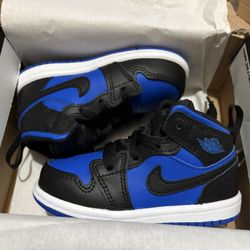 Jordan 1 Mid (TD) Baby/Toddler shoes
