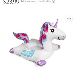 Unicorn Snow Tube $15