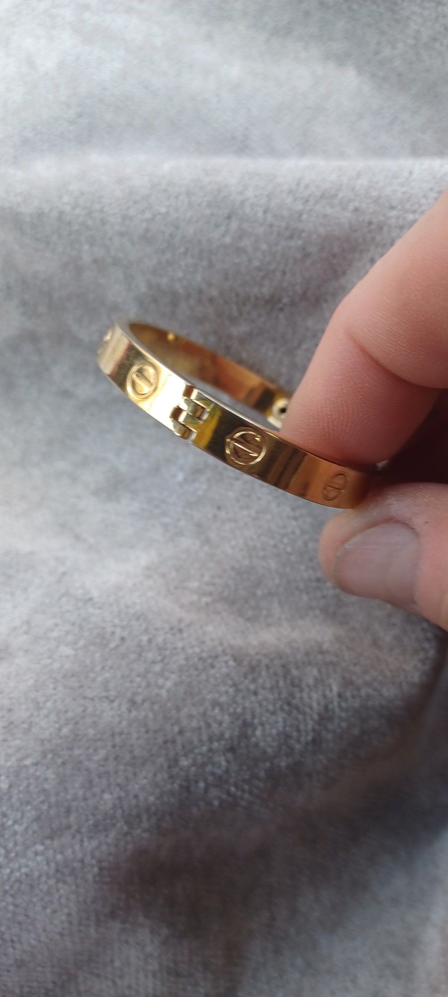 Love Bracelet By Aldo Cipullo for Charles Revson Gold Plated