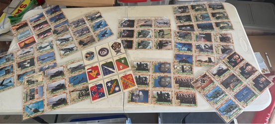 1991 Desert Storm War Headlines & Trading Cards Lot