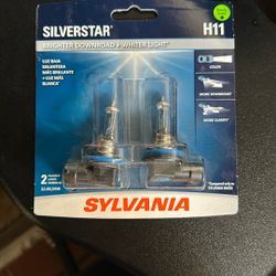 Sylvania Silverstar H11 Halogen lamps