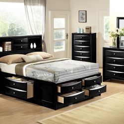 King Storage Bedroom 