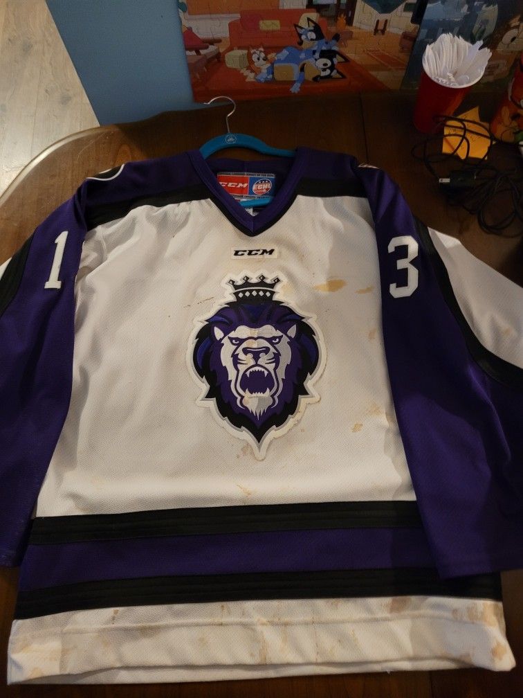 Labelle 100th Goal Game Worn Jersey