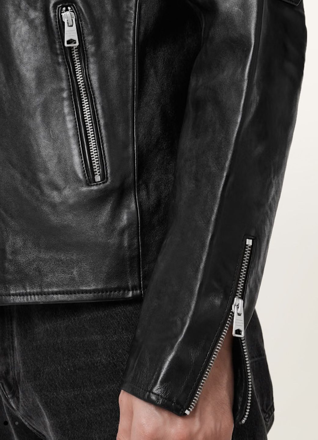 Men's All Saints Leather Jacket
