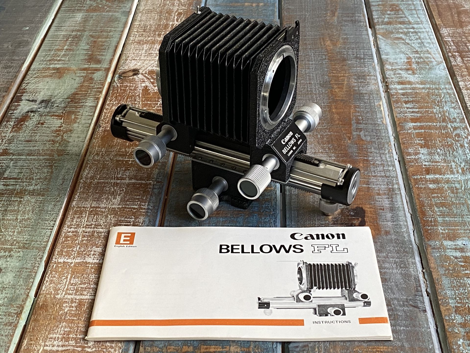 Canon bellows FL for Canon FD mount brand new in the box