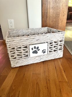 Pet Supply Storage Bin/Basket