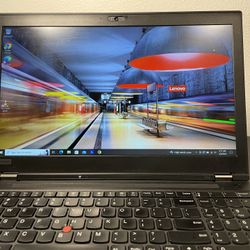 Lenovo ThinkPad Laptop-Intel Xeon 64GB Ram