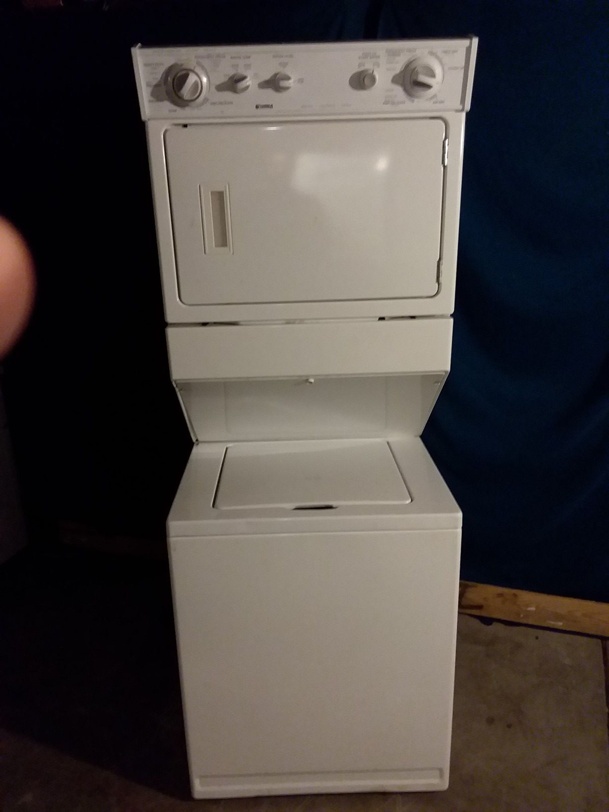 Rock Solid Kenmore Stackable Washer Dryer Unit