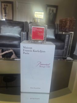 Authentic Baccarat Rouge 540 Eau de Parfum (Partial Bottle with Original Box).