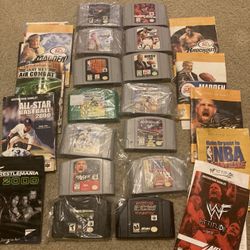 N64 Games - Mostly Sports Nintendo 64