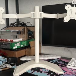 VIVO STAND-V002F Dual Monitor Free-Standing Desk Stand