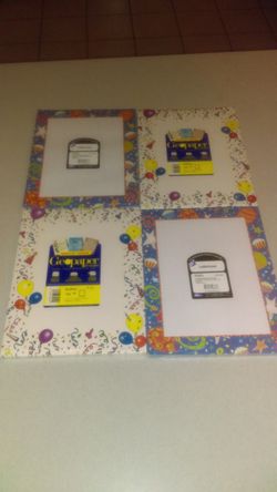 FOUR 100 SHEET LETTERHEADS/DESK TOP PAPERS FROM GEO PARTY AND GREAT PAPERS NEW FACTORY SEALED