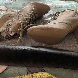 Size 9 Taupe Booties