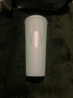 Starbucks Tumbler Iridescent White
